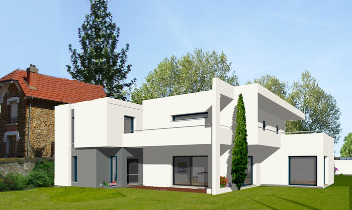 constructeur maison contemporaine ile de france