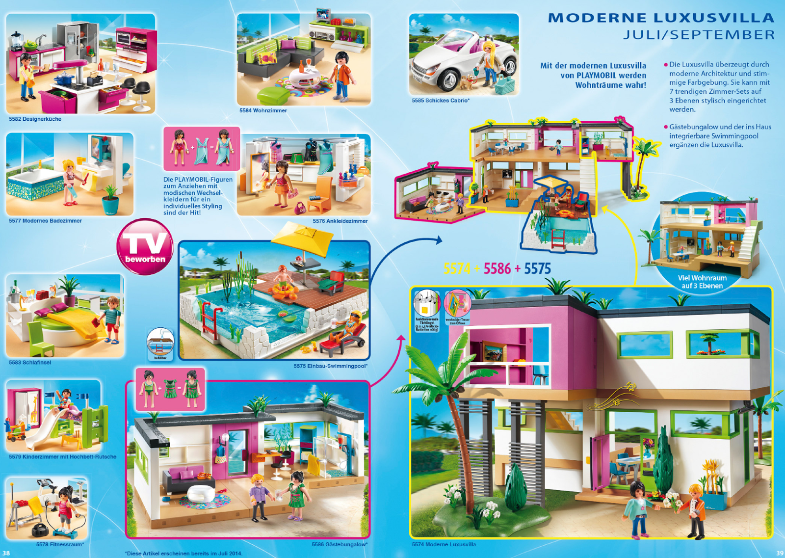 maison moderne playmobil 5575