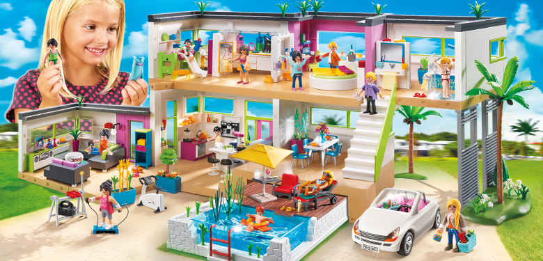 maison moderne playmobil 5575