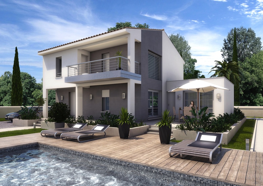 maison moderne vaucluse