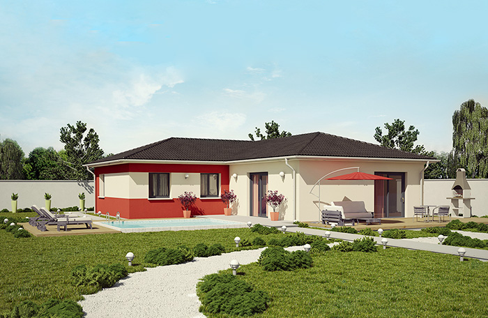 maison plain pied 71