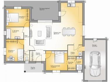 maison plain pied 81370